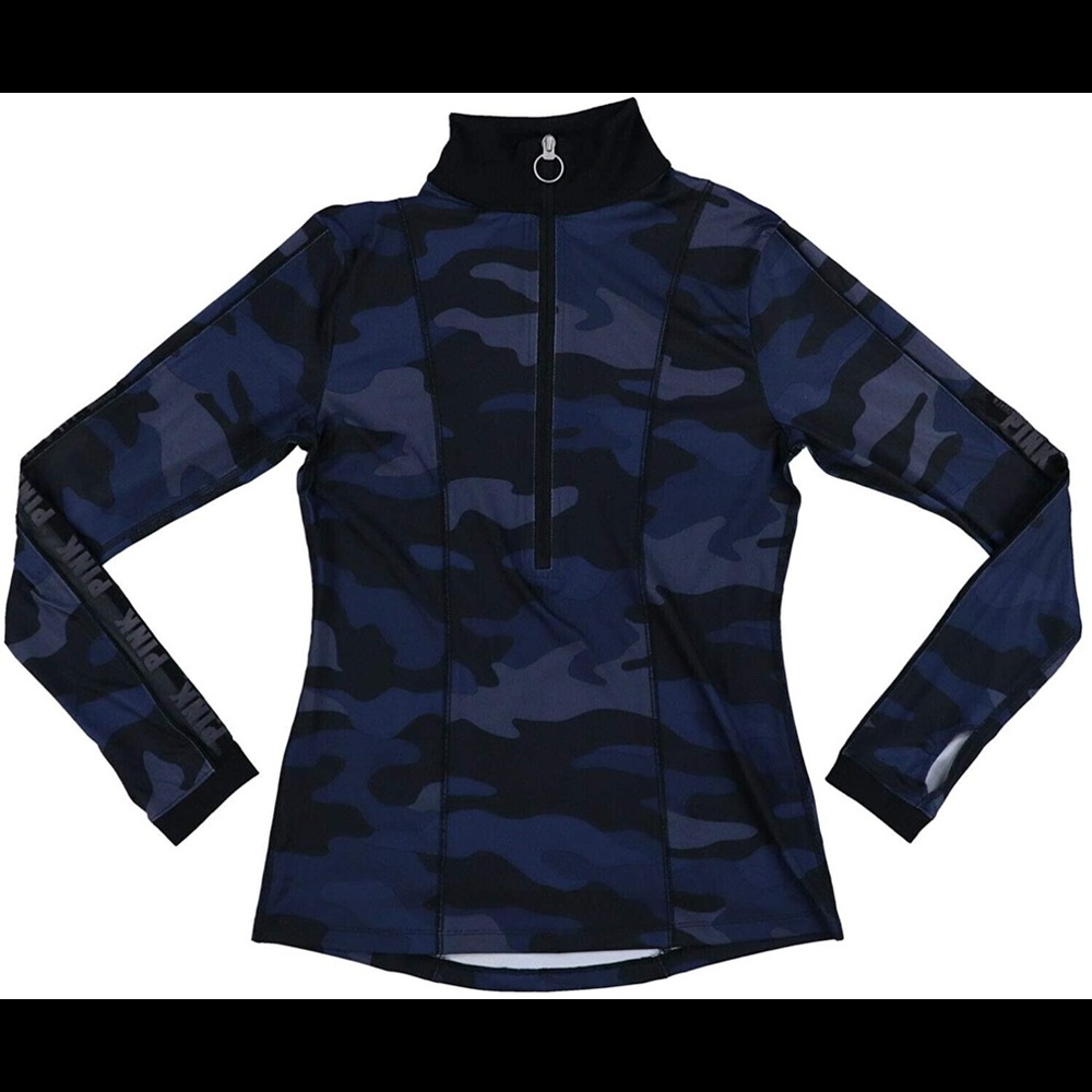 VSPINK LARGE NWT HTF* BLUE CAMO ULTIMATE TOP